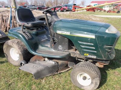 old lawn tractor removal service
