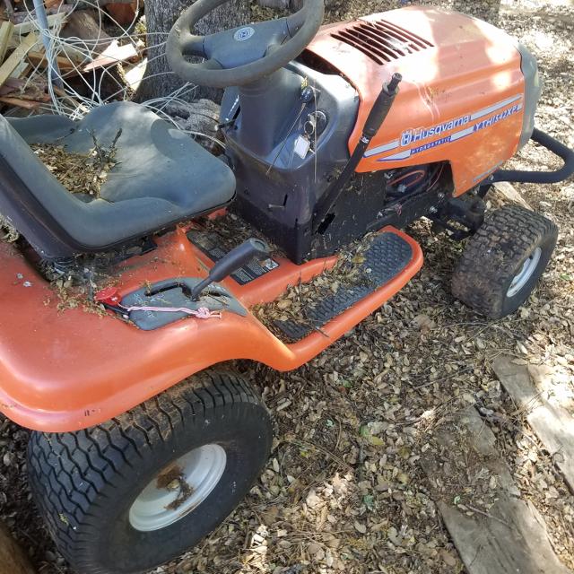 Broken Lawn Tractor