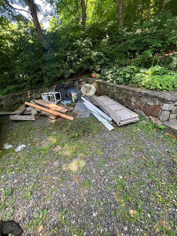 discount driveway junk pile picture