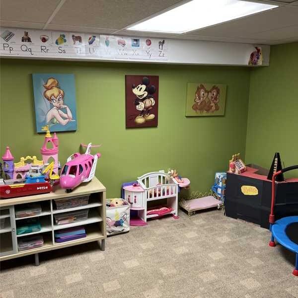 play room organization photo