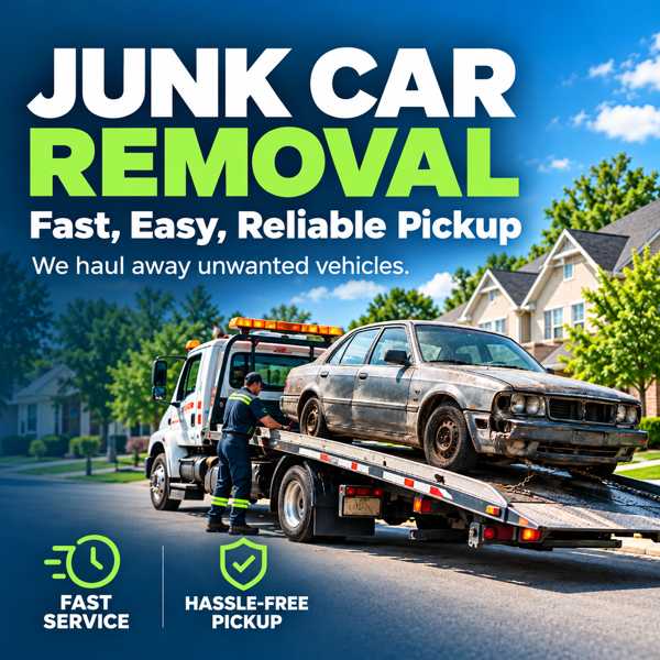 Junk Car Removal Ad
